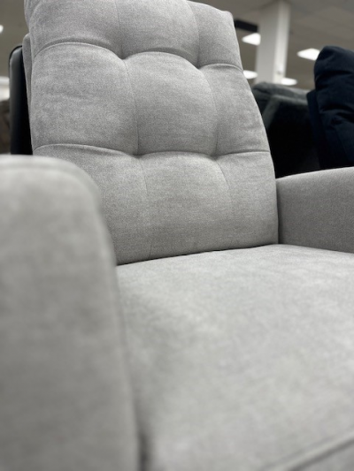 Matthew Rocker Recliner in Light Grey - 9608-RE22-LGRY
