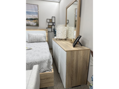Galaxy Double Dresser with Mirror - 1583-DM-K