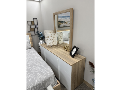 Galaxy Double Dresser with Mirror - 1583-DM-K