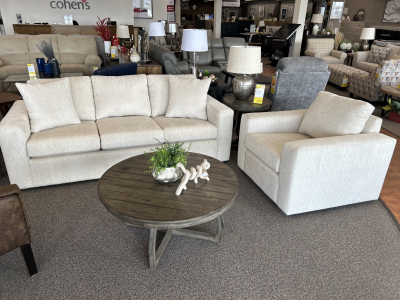 Julep Ivory Sofa - 1420-01JI