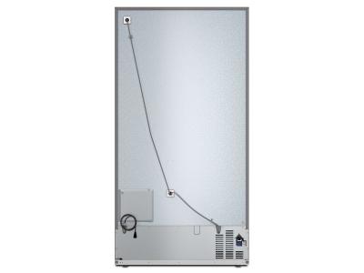 36" Maytag 20.8 Cu. Ft. Wide Counter-Depth Side-by-Side Refrigerator with Arctic Blue Interior - MRSC6636RZ