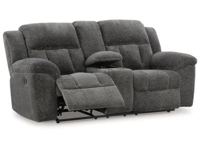 Frohn Reclining Loveseat with Console - 3740694C