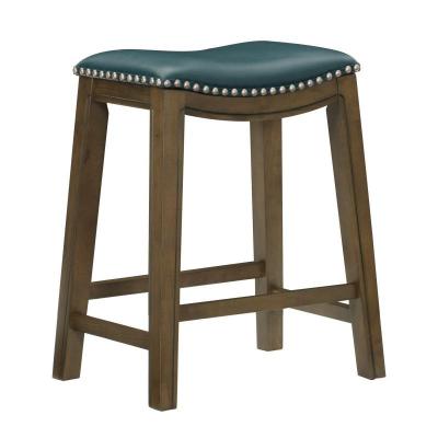 Ordway Collection 24" Counter Height Stool in Green - 5682GEN-24