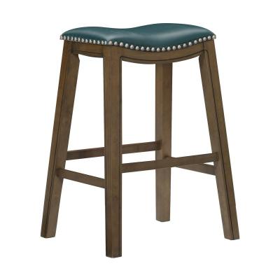 Ordway Collection 29" Pub Counter Height Stool in Green - 5682GEN-29