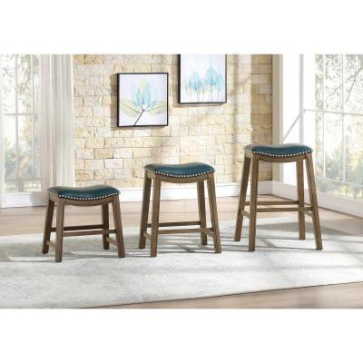 Ordway Collection 29" Pub Counter Height Stool in Green - 5682GEN-29