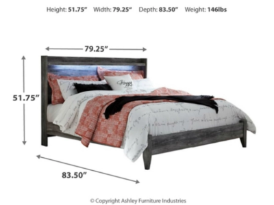 Baystorm King Panel Bed - B221-K-BED
