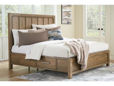 Cabalynn King Panel Bed with Storage - B974B8
