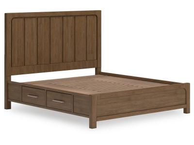 Cabalynn King Panel Bed with Storage - B974B8