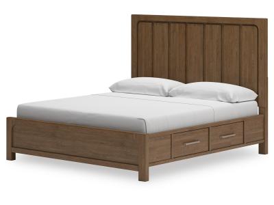 Cabalynn King Panel Bed with Storage - B974B8