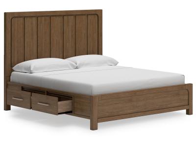 Cabalynn King Panel Bed with Storage - B974B8