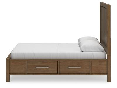 Cabalynn Queen Panel Bed with Storage - B974B4