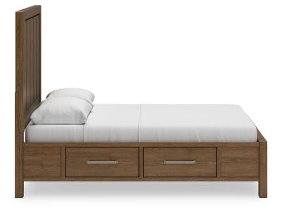 Cabalynn Queen Panel Bed with Storage - B974B4