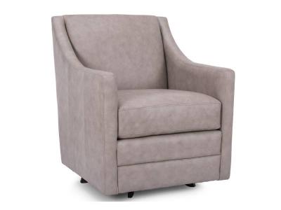 Decor-Rest Leather Swivel Chair - 3443SC-CT