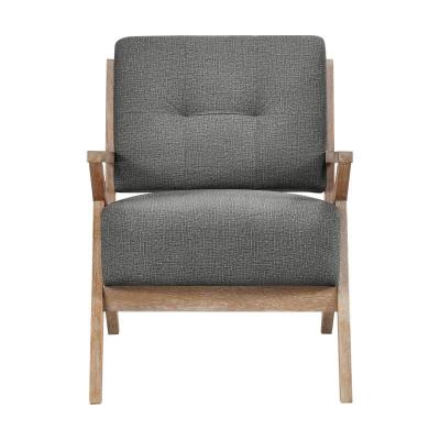 Ollen Collection Stationary Fabric Accent Chair - 1211DG-1