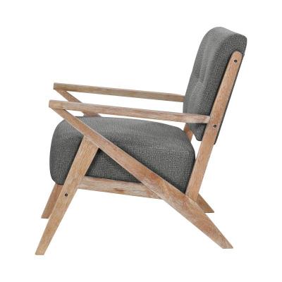 Ollen Collection Stationary Fabric Accent Chair - 1211DG-1