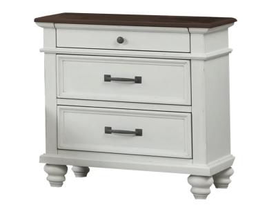 Charlotte 3 Drawer Nightstand - C8495A-025