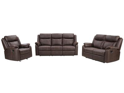 Primo International Wayne Manual Sofa in Crackle Brown - C-WAYNE-BRN-SOFA