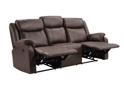 Primo International Wayne Manual Sofa in Crackle Brown - C-WAYNE-BRN-SOFA