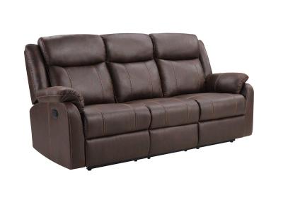 Primo International Wayne Manual Sofa in Crackle Brown - C-WAYNE-BRN-SOFA