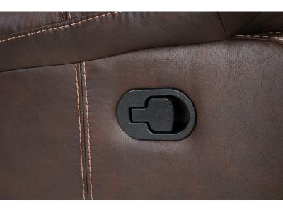 Primo International Wayne Manual Glider Recliner in Crackle Brown - C-WAYNE-BRN-RECL