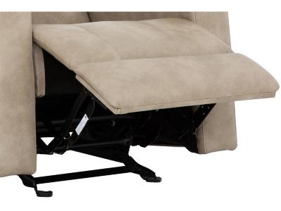 Bruce Glider Recliner in Taupe - 71014