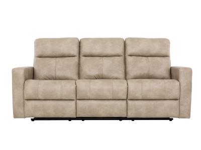 Primo International Bruce Reclining Sofa in Taupe - 71012