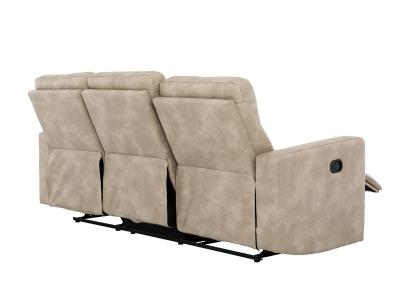 Primo International Bruce Reclining Sofa in Taupe - 71012