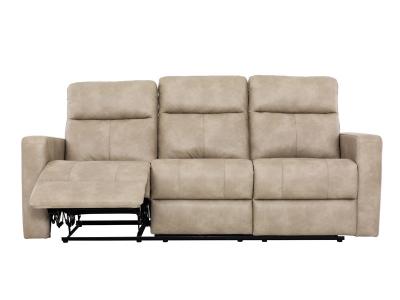Primo International Bruce Reclining Sofa in Taupe - 71012