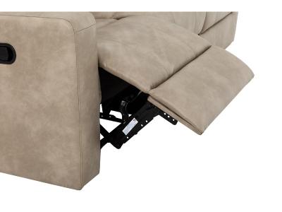 Primo International Bruce Reclining Sofa in Taupe - 71012