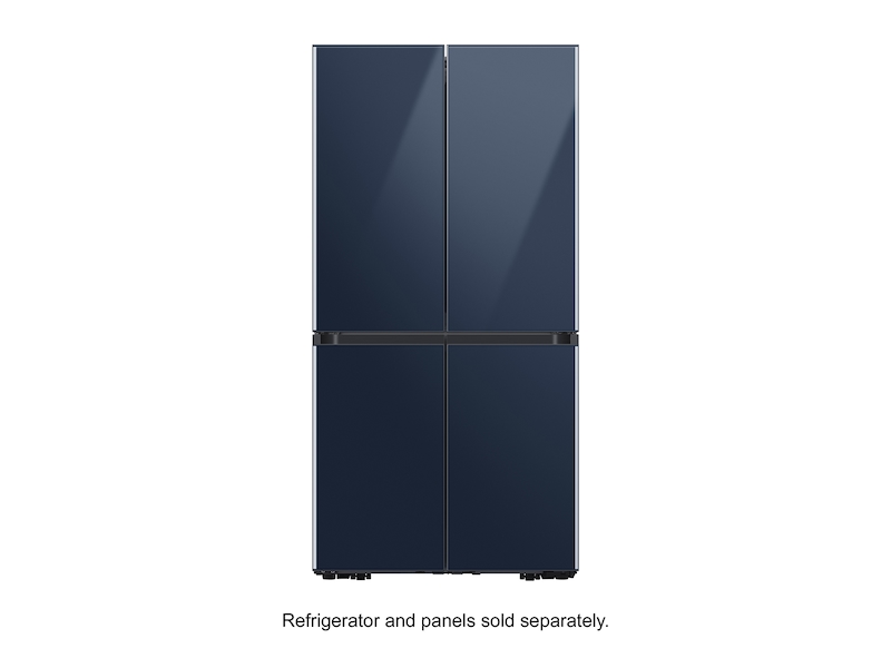 Samsung Bespoke 4-Door Flex Refrigerator Panel in Navy Glass - RA-F18DUU41/AA