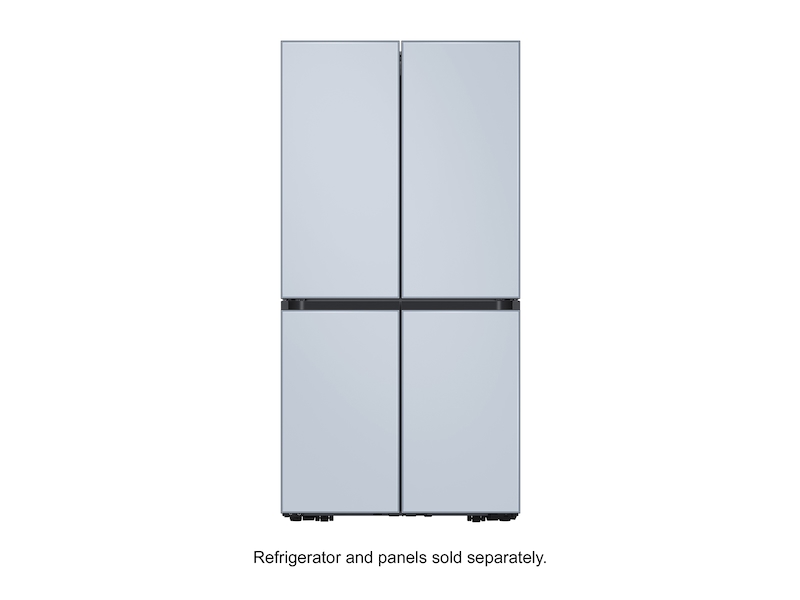 Samsung Bespoke 4-Door Flex Refrigerator Panel in Matte Sky Blue Glass - RA-F18DUU48/AA
