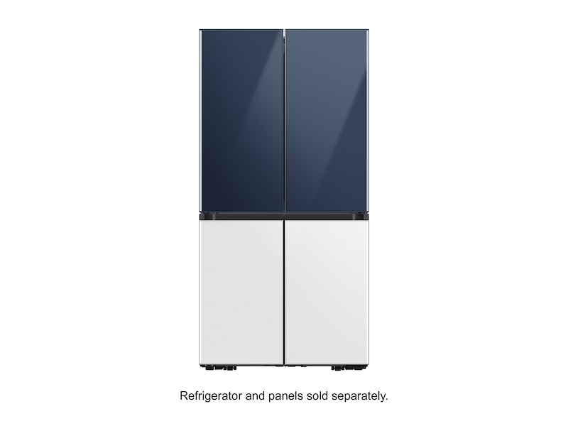 Samsung Bespoke 4-Door Flex Refrigerator Panel in White Glass - RA-F18DBB35/AA