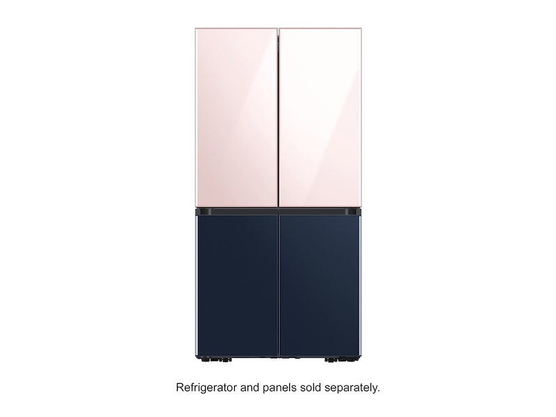 Samsung Bespoke 4-Door Flex Refrigerator Panel in Navy Glass - RA-F18DBB41/AA
