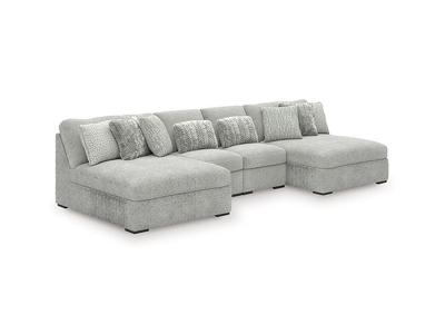 Cuddle Plush 4 Piece Sectional with Chaise - 59106S4