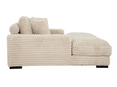 Cuddler Oversized Chaise in Taupe - C-CUDDLER-TAU-OC