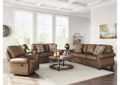 Signature Design by Ashley Shadsburne Stationary Leather Look Sofa - PC5590238