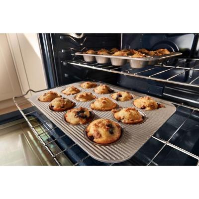 30" Whirlpool Electric Range with Air Cooking Technology - YWFES4530SW