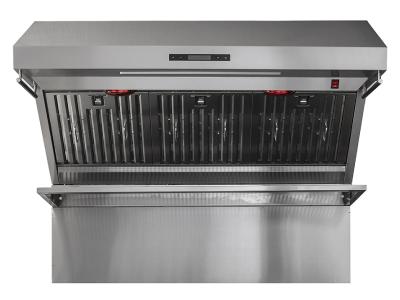 48" Forno Alta Qualita Range Hood With Red Light Warmers - FRHWM5029-48