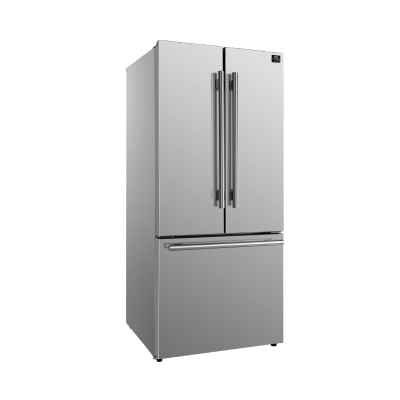 30" Forno 17.5 Cu. Ft. Gallipoli French Door Refrigerator - FFFFD1974-31SB