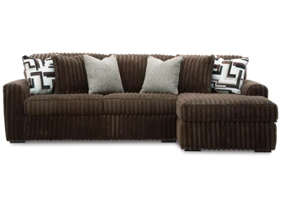 Midnight-Madness 2-Piece Sectional Sofa with Chaise - 98104S2