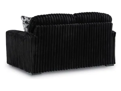 Ashley Midnight-Madness Loveseat in Onyx - 9810335
