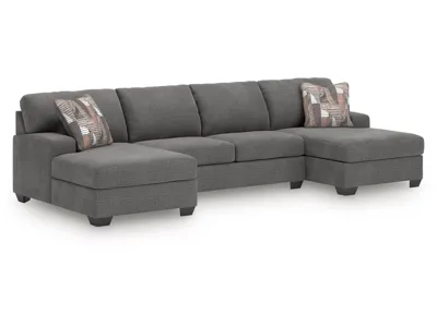 Newellen 3-Piece Sectional with Double Chaise - 48405S3