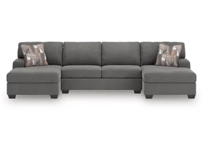 Newellen 3-Piece Sectional with Double Chaise - 48405S3