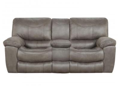 Catnapper Trent Power Reclining Console Loveseat - 61929