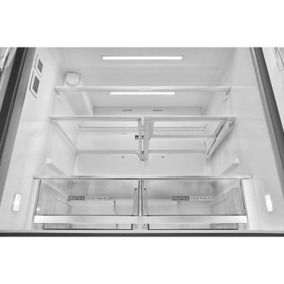 36" Whirlpool 29 Cu. Ft. Family-Sized Capacity French Door Refrigerator - WRMF3536SZ