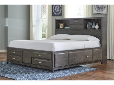 Signature Design by Ashley Caitbrook Queen Storage Bed, Dresser and Chest - B476B8