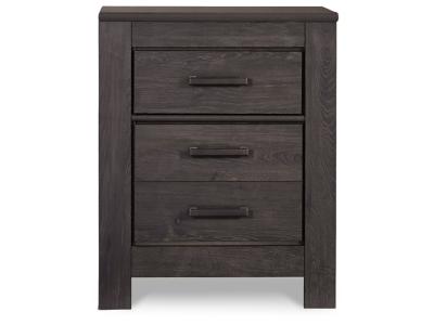Signature Design by Ashley Brinxton King Panel Bed, Dresser, Mirror and Nightstand - B249B8