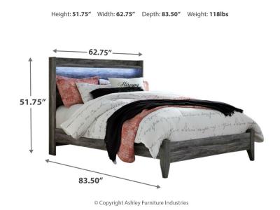 Signature Design by Ashley Baystorm Queen Panel Bed, Dresser, Mirror and Nightstand - B221B17