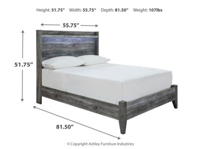 Signature Design by Ashley Baystorm Full Panel Bed, Dresser, Mirror and Nightstand - B221B18