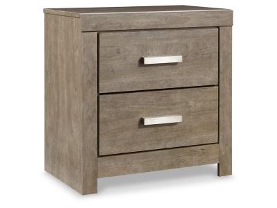 Signature Design by Ashley Culverbach Queen Panel Bed with Dresser and Mirror, Chest and 2 Nightstands - B070B13
